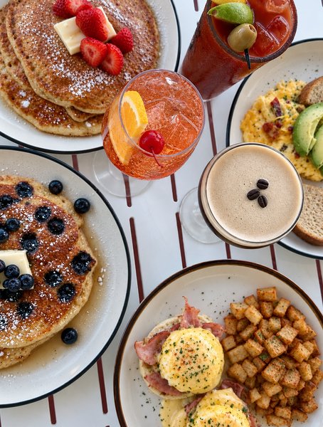A table full of dishes to share