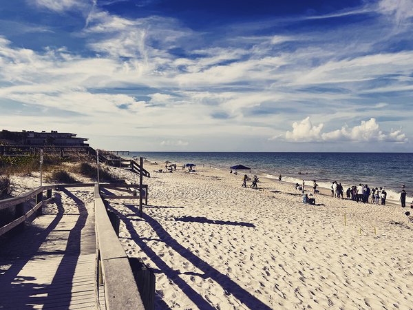 The beach at Vero Beach